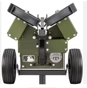 Vente de machines de lancer de baseball industrielles OEM M3X à 3 roues en aluminium et acier, modèle 2026, stock neuf disponible, garantie de 3 ans - Product Image 1