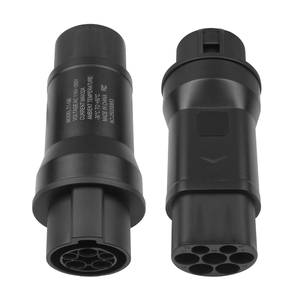 Adaptateur de charge SAE J1772 vers GB/T, 32A 110-240V 50/60Hz, connecteur EV en cuivre plaqué argent pour véhicules électriques aux normes chinoises, vente chaude - Product Image 4