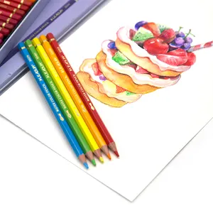 36 цветов Премиум акварельные карандаши водорастворимые карандаши профессиональные акварельные карандаши набор