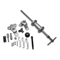 Kit d'extracteurs avec roulement de marteau coulissant, pièces, universel, outils pour véhicule, marteau coulissant, 16 pièces