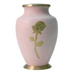 Urne funéraire en cuivre de style américain, 200 pouces cubes, taille adulte, avec gravure florale, designs personnalisables, écologique et durable - Product Image 6