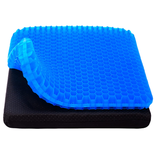 Nouveautés tendance usine : <span class=keywords><strong>Coussin</strong></span> de siège ergonomique <span class=keywords><strong>en</strong></span> <span class=keywords><strong>gel</strong></span> TPE rafraîchissant <span class=keywords><strong>pour</strong></span> hanches, antidérapant et antistatique, <span class=keywords><strong>pour</strong></span> chaise de bureau et <span class=keywords><strong>voiture</strong></span> - Product Image 1