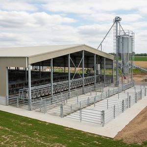 Diseño Profesional de Talleres con Estructura de Acero Moderna y Soluciones de Construcción de Granjas de Cerdos con Acero Estructural - Product Image 2