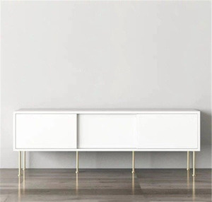<span class=keywords><strong>Mobile</strong></span> <span class=keywords><strong>TV</strong></span> Moderno Minimalista a Tre Cassetti per Soggiorno, Mobiletto Rettangolare da Terra per Appartamento, Armadio Contenitore per Camera da Letto Matrimoniale - Product Image 3