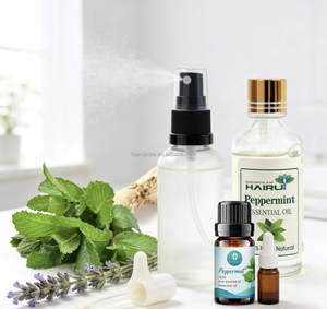 Huile essentielle de menthe poivrée 100% naturelle en gros, en vrac, en marque privée, échantillon gratuit, pour <span class=keywords><strong>spray</strong></span> rafraîchissant, produit pour le nez, gouttes nasales - Product Image 3