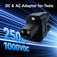 Adaptateur CCS2 vers NACS 250A DC 80A AC Connecteur de recharge pour véhicule électrique IP54 Étanche