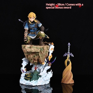 Figura de PVC de Link de la Leyenda de Zelda: Tears of the Kingdom, Escala 1:8, Modelo Anime, Juguete de Moda, Periférico GK - Product Image 2