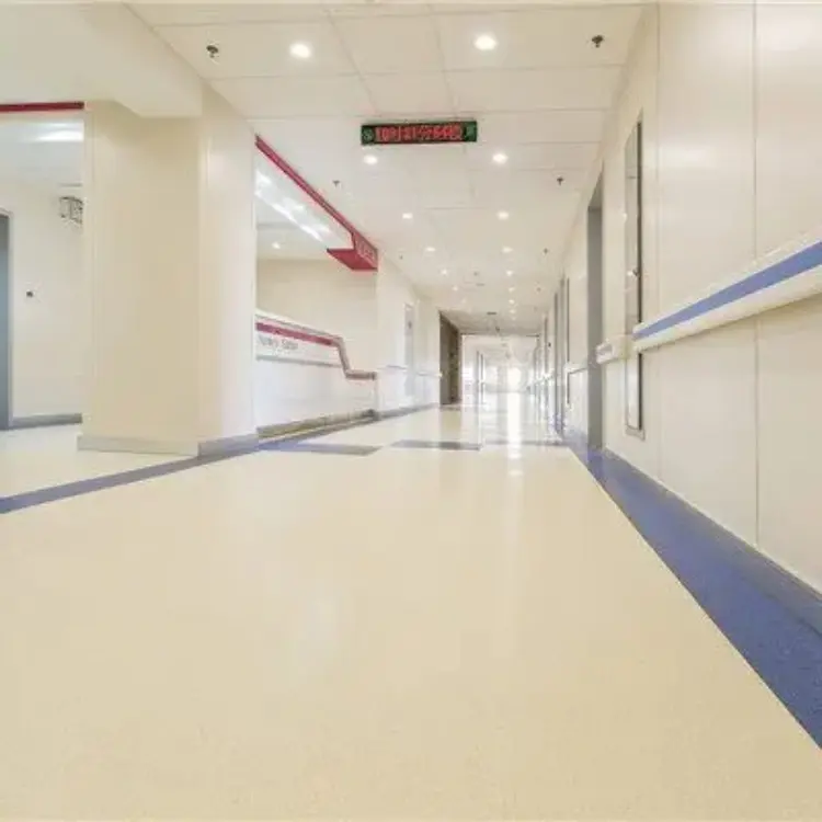 Sala de operaciones del Hospital Pvc Floor In Roll Cleanroom Anti-Static Homogeneous Pvc Floor Mat