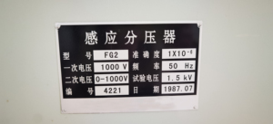 Divisor de Voltaje Inductivo FJG 50/60Hz 6VA IP55 5C~40C Divisor de Voltaje Inductivo de Ultra Alta Precisión - Product Image 6