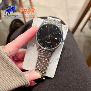 Reloj de Lujo de Marca Japonesa Retro con Logotipo Personalizado Longnes, Reloj de Pulsera de Acero Inoxidable con Calendario, Reloj de Cuarzo Resistente al Agua Ronda para Parejas - Product Image 1