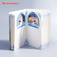 2025 nouveau Style A5 cahier glace neige monde Sculpture personnalisable couverture rigide bloc-notes avec reliure thermique papier couverture matériel