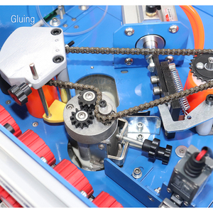 Mini xách tay hoàn toàn tự động đường thẳng cạnh bander Máy chế biến Gỗ PVC 45 độ Pre phay cạnh dải - Product Image 2