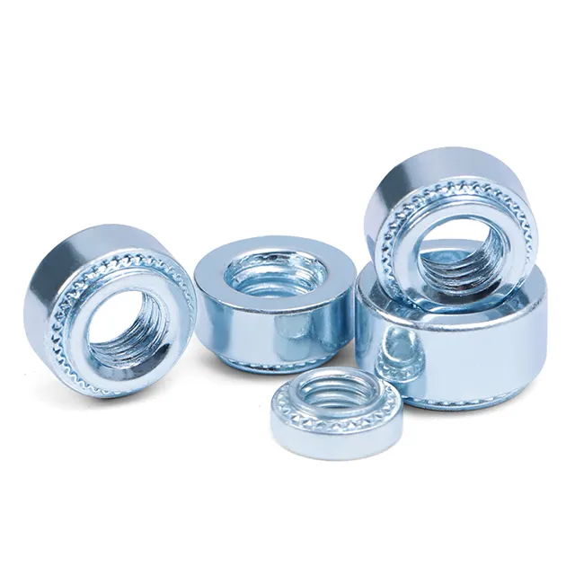 M3 Plain zinc plated galvanized S SS CLS CLSS SP carbon stainless steel lock nut press nut self clinching nut for Sheet Metal