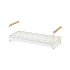 Escurridor de Platos Cuadrado con Bandeja, Apto para Lavavajillas, Estante de Almacenamiento para Gabinete, Escurridor para Encimera de Cocina - Product Image 5