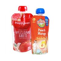 Pochette en plastique biodégradable avec bec verseur pour gel énergétique, jus et boisson, qualité alimentaire pour bébé, impression OEM, marque privée