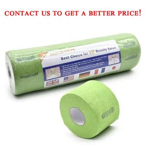 Factory Direct Sale Multicolor Disposable Neck Ruffles Paper Salon Hairdressing Neck <b>Roll</b> Paper Waterproof Barber Neck Strips - Product Image 3