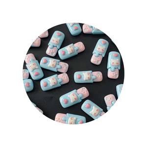 Mix Cartoon Résine Chocolat Bonbons Dos Plat Embellissements Lapin Ours Chat Cochon Chien Cabochons <span class=keywords><strong>Pour</strong></span> Artisanat Cheveux Arcs Center Decor - Product Image 5