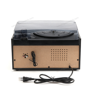 Lecteur de disques vinyles tout-en-un sans fil BT double CD, gramophones anciens à <span class=keywords><strong>vendre</strong></span> - Product Image 6