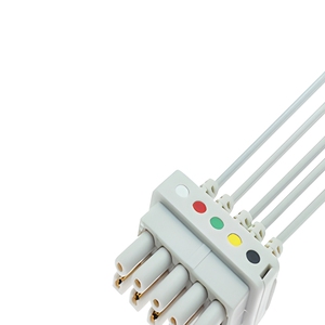 Kompatibel mit GE Healthcare Dash <span class=keywords><strong>PRO</strong></span> 4000 EKG-Kabel und <span class=keywords><strong>Pro</strong></span> 1000 Ableitungsklemme IEC EKG-Kabel für den Krankenhausgebrauch - Product Image 5