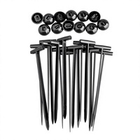 Rivets universels en nylon pour voiture, clips de fixation pour garde-boue, attaches en plastique pour panneau de coffre et pare-chocs, vente en gros