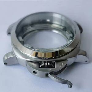 Cadran de montre personnalisé en acier inoxydable 316, couronne de montre de 45 mm de diamètre avec tige à vis plate, boîtier de montre mécanique - Product Image 3