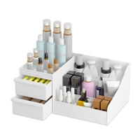 Tiroir organisateur de cosmétiques de bureau écologique boîte de rangement divisée en plastique multifonction