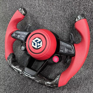 Volant sport en fibre de carbone personnalisé pour Volkswagen VW Golf 7 MK5 MK6 MK7 Passat B8 <span class=keywords><strong>Tiguan</strong></span> MK2 POLO Jetta - Product Image 1