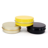 Baume à Lèvres Biologique Étain Parfum Baume à Lèvres Cas Personnalisé Imprimé Vide En Aluminium Peut Échantillon Récipient En Métal
