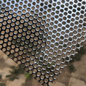 Stainless 4x8 <b>aluminum</b> sheets 50mm round hole steel perforated sheet - Product Image 1