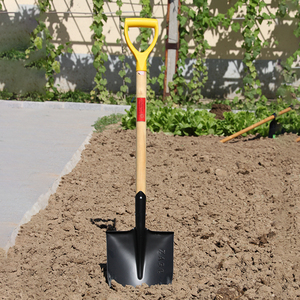 Bán trang trại công cụ tùy chỉnh vườn thép <span class=keywords><strong>Spade</strong></span> với dài tay cầm bằng gỗ vuông xẻng Trung Quốc nhà máy - Product Image 5