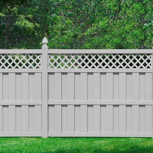 Clôture semi-privée en vinyle pour chevaux, 1,83 m de haut x 2,44 m de large, clôture de sécurité traitée thermiquement - Product Image 5