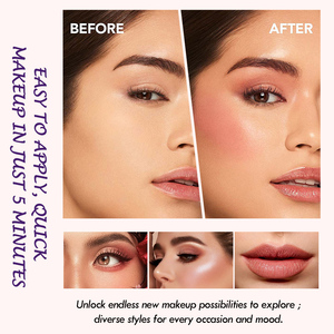 Barra de Rubor de Doble Punta (Versión en Inglés) - Contorno Delicado y Suave con una Reproducción de Color Uniforme - Product Image 6