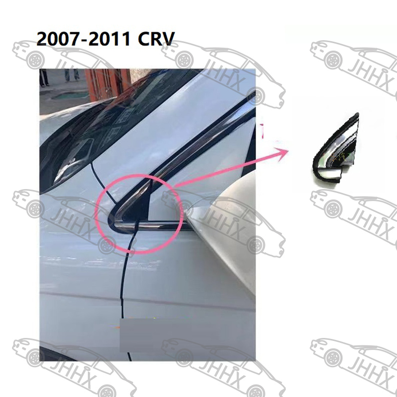 6-Piece ABS Mirror Cover & Door Handle Trim Set – Fits Honda CR-V 1997-2001