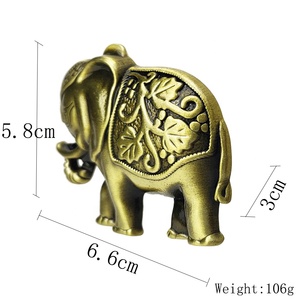 Venta al por mayor: Tiradores y pomos modernos de aleación de zinc con diseño de elefante <span class=keywords><strong>Bongo</strong></span> BGK15053, de alta resistencia para gabinetes, cajones y armarios. - Product Image 6