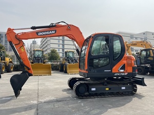 รถขุดไฮดรอลิกมือสอง DOOSAN D75-9C ขนาด 7.5 ตัน สำหรับงานคลุมดินในพื้นที่ขยะ มีความยืดหยุ่นสูง ทนทานยาวนาน - Product Image 3
