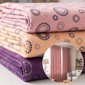 Tela de Algodón Tejida Personalizada 30S*30S 68x68 con Estampado Digital de Círculos Concéntricos para Ropa y Decoración del Hogar, Venta al <span class=keywords><strong>Por</strong></span> Mayor - Product Image 1