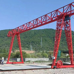 Single Portal <strong>Crane</strong> for Factories Grua 1/3/5/8/10/15ton <strong>Rail</strong> <strong>Mounted</strong> Goliath <strong>Crane</strong> Lifting Equipment Workshop Truss <strong>Gantry</strong> <strong>Crane</strong> - Product Image 1