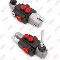 Vanne de commande directionnelle hydraulique manuelle FLYBY 1 à commande par joystick, 2 bobines, proportionnelle, P40 P80 P120, pour tracteur et chargeur, 250 bars