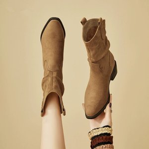 Bottes pour enfants, mode d'hiver, Mary Jane, bout ouvert, cuir synthétique, PVC, rouge, <span class=keywords><strong>Astro</strong></span>, garçons, filles, grandes bottes - Product Image 1