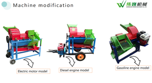 Macchina Trebbiatrice Multifunzionale per Mais, Grano, Sorgo e Soia |   Piccolo Generatore Diesel Portatile 4000kg/h 3-4KW - Product Image 6