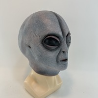 Masque en latex Alien pour adulte, nouveauté transfrontalière, pour Halloween, effrayant et amusant, pour déguisement de scène et cosplay