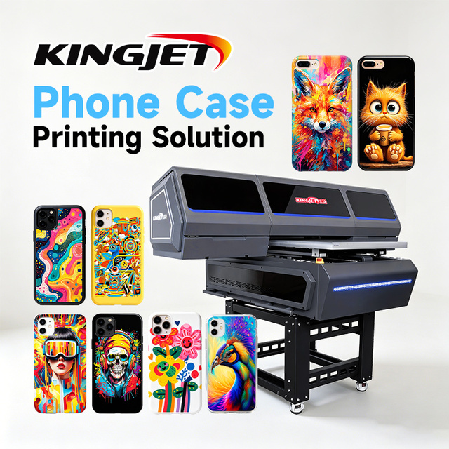 Multifunctional UV Leather PU Plastic Mobile Cell Phone case Printer 6090 Uv Flatbed Printer with I3200 Head