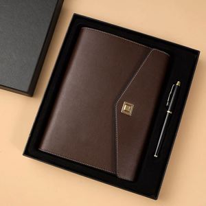 Set de Regalo Corporativo de Lujo Personalizado al por Mayor, Libreta de Cuero PU y Portalápices, Ideas de Regalos de Marca para Empresas - Product Image 4
