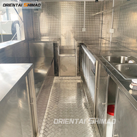 Shimao oriental cuisine mobile camion de restauration rapide kiosque de nourriture chariot à crème glacée à vendre concession remorque de nourriture