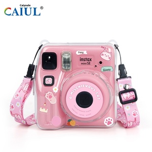 Sac Housse Transparent Protecteur Durable et Résistant aux Rayures/Chutes pour Appareil <span class=keywords><strong>Photo</strong></span> <span class=keywords><strong>Instax</strong></span> <span class=keywords><strong>Mini</strong></span> SE avec Rangement de Photos et Bandoulière - Product Image 2