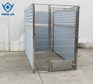 12X12 <strong>Outdoor</strong> <strong>Dog</strong> Crate <strong>Dog</strong> <strong>Kennel</strong> With Veranda Retriever <strong>Dog</strong> <strong>Kennel</strong> Decking - Product Image 2