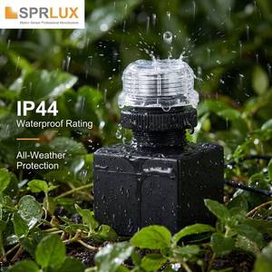 Capteur <span class=keywords><strong>de</strong></span> lumière photocellule pour éclairage <span class=keywords><strong>extérieur</strong></span>, câblé, <span class=keywords><strong>avec</strong></span> fonction <span class=keywords><strong>de</strong></span> temporisation, automatique du crépuscule à l'aube - Économie d'énergie, noir - Product Image 1