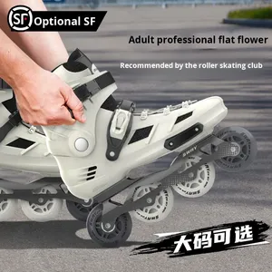 Patines en Línea Profesionales para Adultos, Hombres y Mujeres, Estilo Libre, para Estudiantes Universitarios, Materiales de PVC/PU/TPR, Ruedas de <span class=keywords><strong>Fila</strong></span> Única - Product Image 5