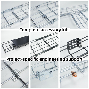 Soporte de techo de barra colgante tipo M personalizado para varios tipos de bandeja de cables - Product Image 4