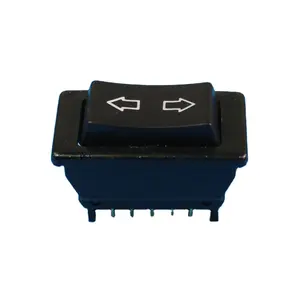 Interruptor automotivo as01 IBA-01, 20a, 12vdc/10a, 30vdc, dpdt, interruptor de rocker, alimentação automática, 5 pinos